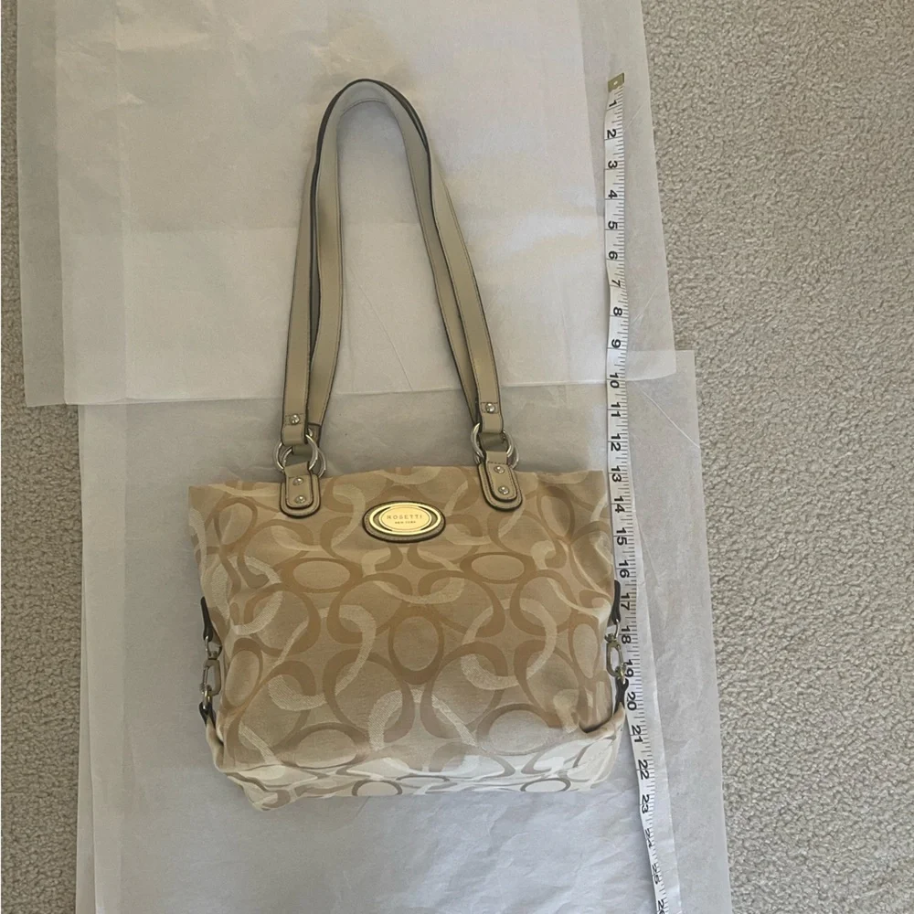 Rossetti Shoulder Bag with Signature Pattern